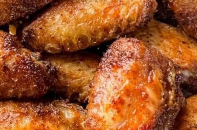 perfectly crispy dry rub chicken wings recipe easy and flavorful