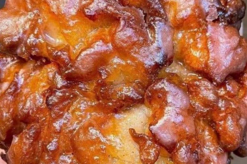 perfectly glazed apple fritters recipe a nostalgic treat for any occasion