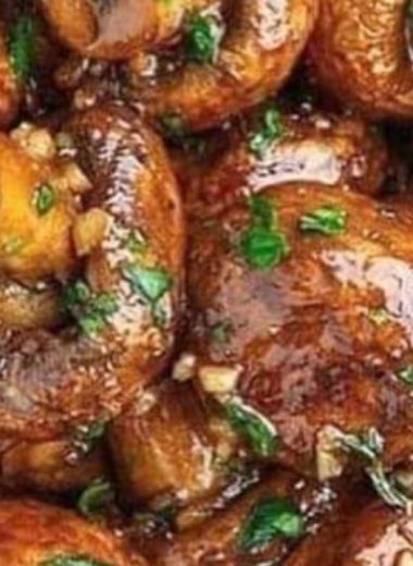 perfectly roasted garlic mushroom recipe a flavorful side dish