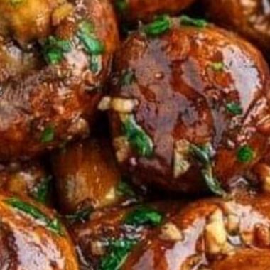 perfectly roasted garlic mushrooms a flavorful side dish recipe