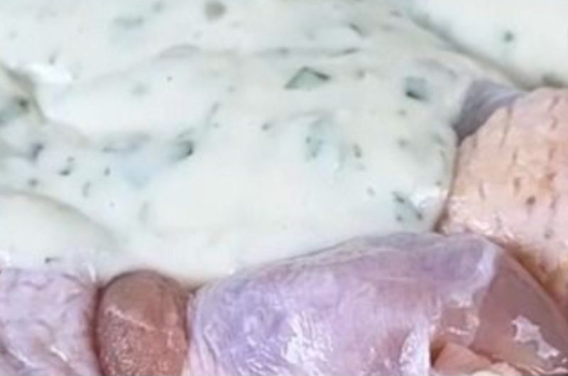 perfectly seasoned chicken thighs with garlic herb marinade a juicy flavorful oven baked delight