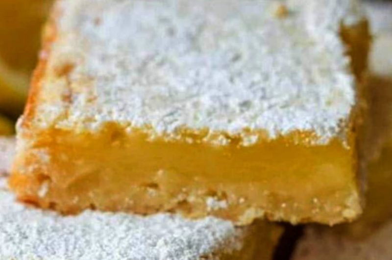 perfectly tangy lemon bars recipe easy creamy and irresistible dessert 1
