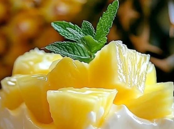 pineapple cream cheese dessert a tropical no bake treat with graham cracker crust