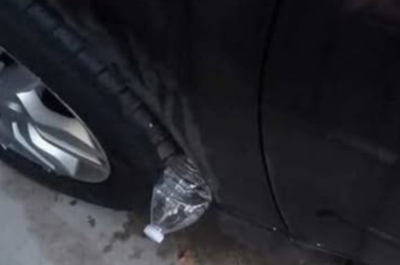 plastic bottle on your tire unraveling the mystery and ensuring safety