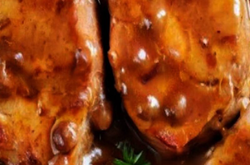pork chop supreme a royal feast with tender pork and creamy sauce