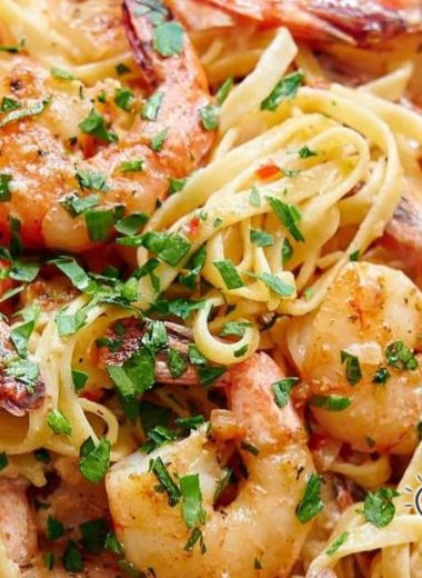 quick and easy garlic shrimp pasta recipe perfect weeknight dinner