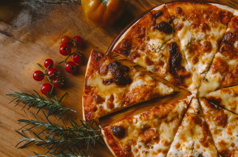 quick and easy homemade pizza recipe dough sauce and veggie toppings