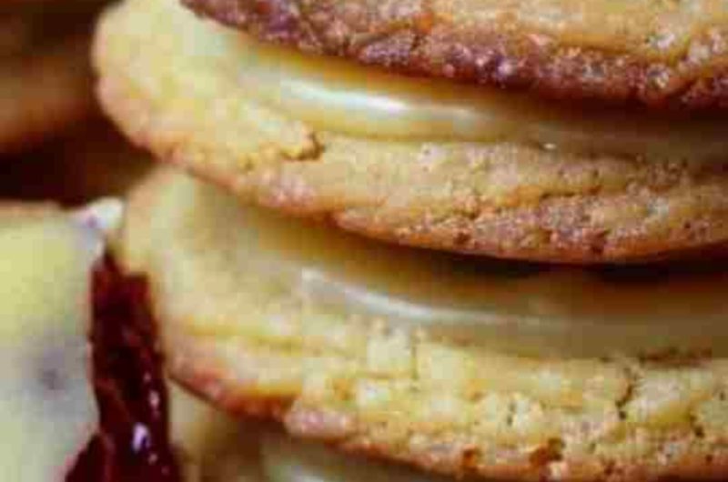 raspberry thumbprint cookies with lemon glaze a perfect blend of sweet and tangy