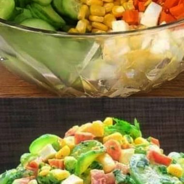 refreshing cucumber and corn salad recipe quick healthy and delicious