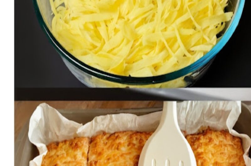 rustic golden potato bake easy cheesy and budget friendly comfort food recipe