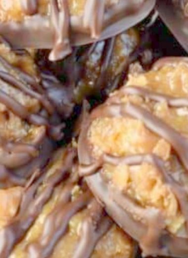 samoa truffles recipe irresistible coconut caramel chocolate treats