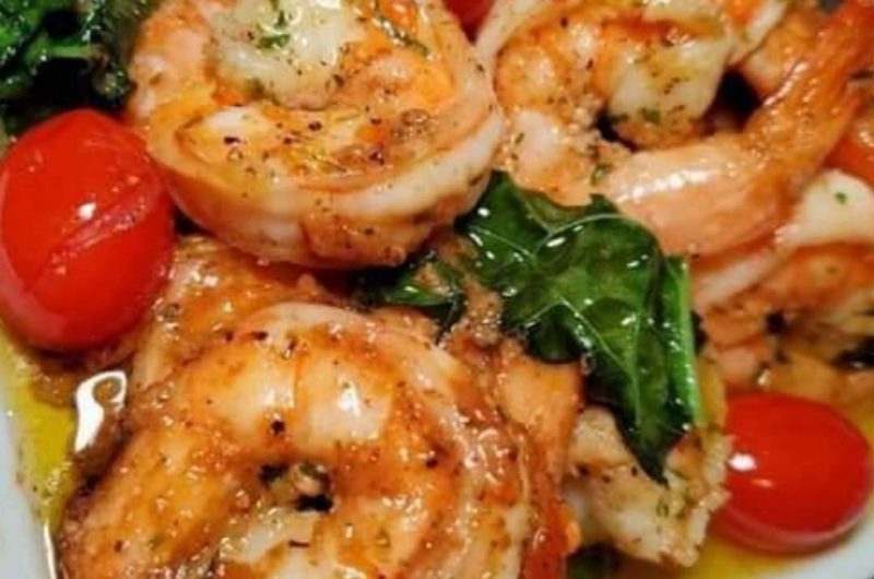 shrimp loaded sweet potato a healthy flavorful meal