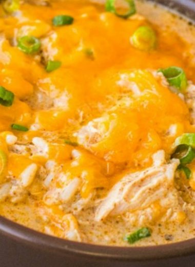 slow cooker green chile chicken casserole a hearty flavorful family favorite
