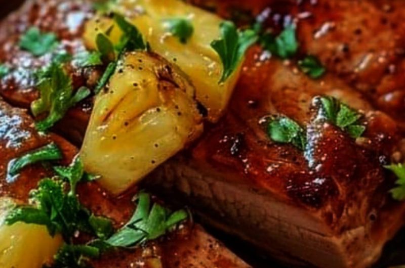 slow cooker pineapple pork a tropical escape in every bite