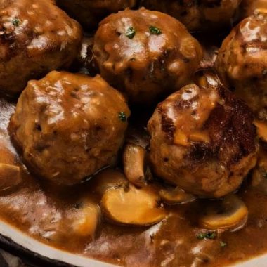 slow cooker salisbury steak meatballs a nostalgic family favorite made easy