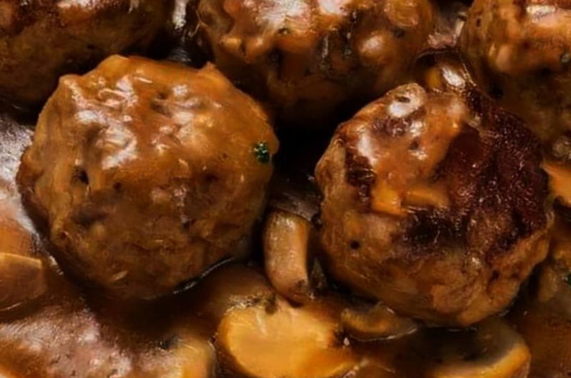 slow cooker salisbury steak meatballs a nostalgic family favorite made easy