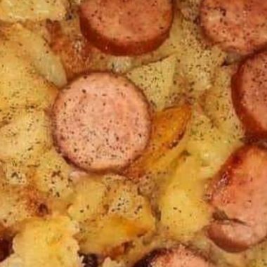 smoky sausage and potato skillet a hearty one pan meal