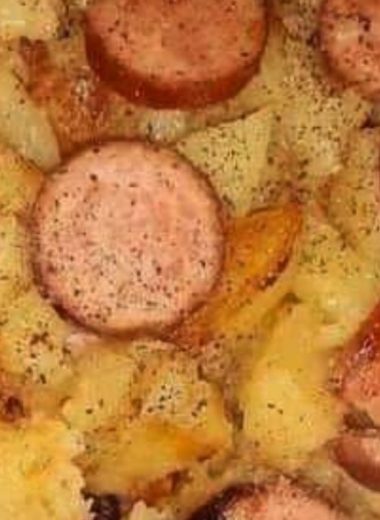 smoky sausage and potato skillet a hearty one pan meal