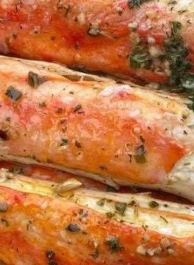 snow crab legs in garlic butter beer sauce a decadent seafood delight