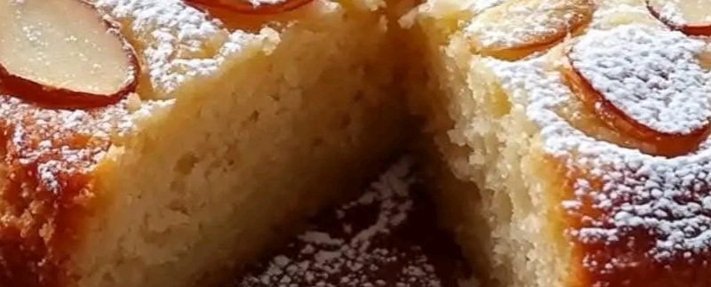 soft almond and pear cake a moist and flavorful dessert recipe