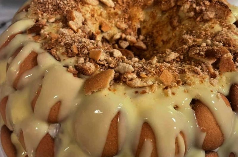 southern banana pudding pound cake with amaretto liqueur a decadent dessert fusion