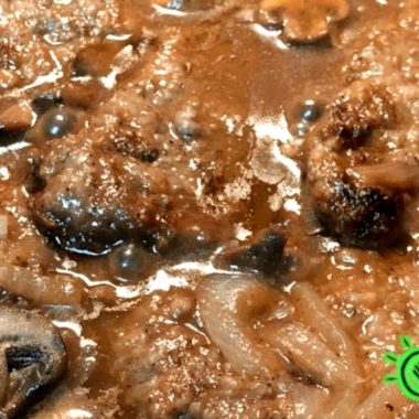 southern hamburger steaks with onion mushroom gravy a comfort food classic