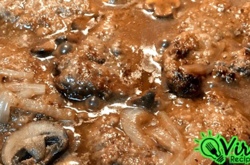 southern hamburger steaks with onion mushroom gravy a comfort food classic