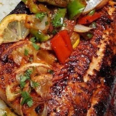 spicy jerk lemon pepper salmon recipe a flavorful caribbean inspired dish