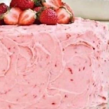 strawberry buttercream cake a delightful dessert recipe