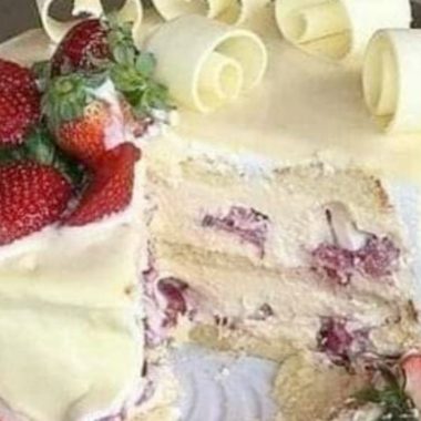 strawberry milk cake a light and fruity turkish inspired dessert