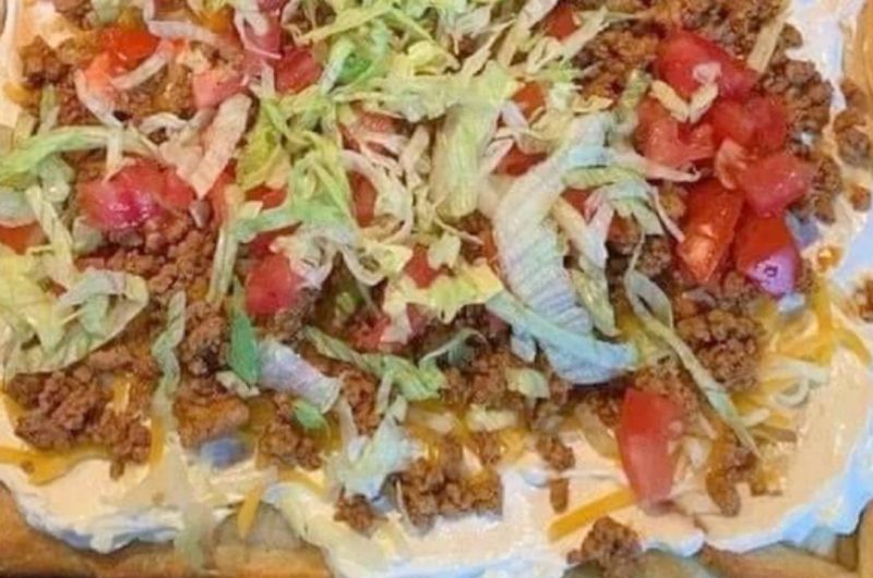 taco pizza recipe a delicious fusion of mexican and italian flavors
