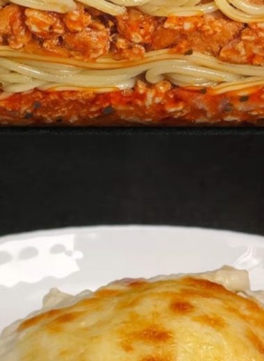 ultimate baked spaghetti with minced beef and bacon a hearty comfort food recipe 1