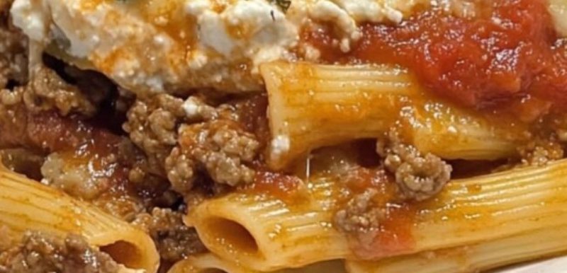 ultimate baked ziti with ground beef and ricotta a cheesy hearty comfort food recipe