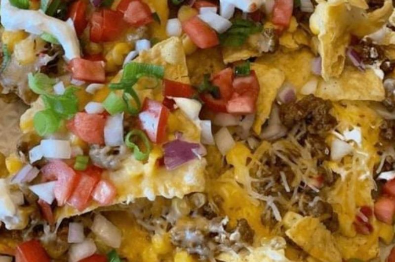 ultimate beef nachos supreme recipe easy cheesy and loaded with flavor