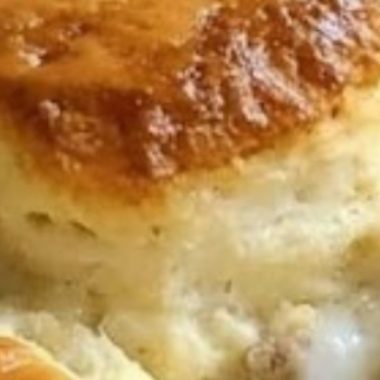 ultimate biscuits and gravy breakfast casserole with sausage and egg a hearty brunch recipe