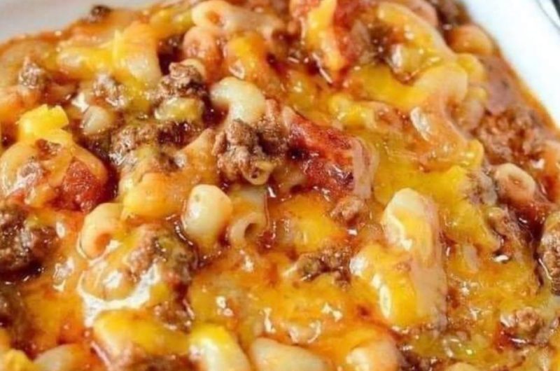 ultimate cheesy baked goulash recipe comfort food at its best