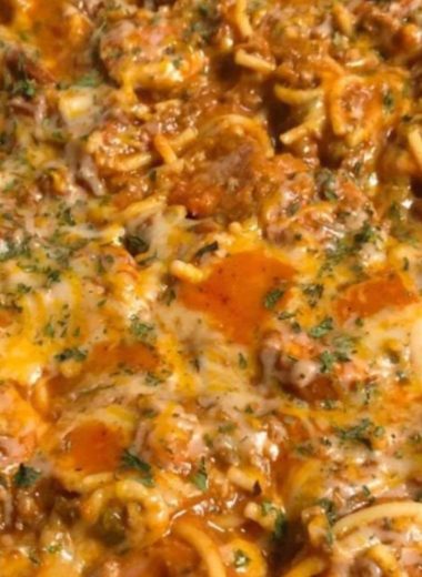 ultimate cheesy baked spaghetti recipe comfort food at its best 1