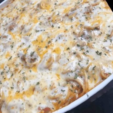 ultimate cheesy baked spaghetti recipe comfort food at its best