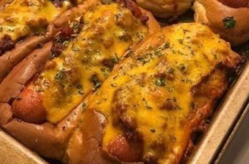 ultimate chili cheese dog bake easy cheesy and family friendly dinner recipe