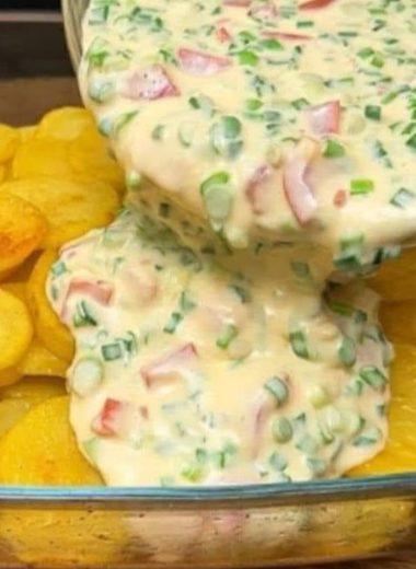 ultimate comfort food creamy potato egg and hotdog casserole recipe