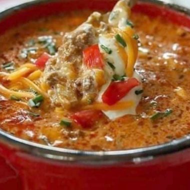 ultimate creamy beef taco soup recipe easy cheesy and keto friendly
