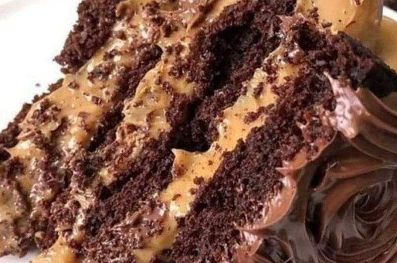 ultimate ding dong cake recipe moist chocolate cake with creamy filling and chocolate glaze