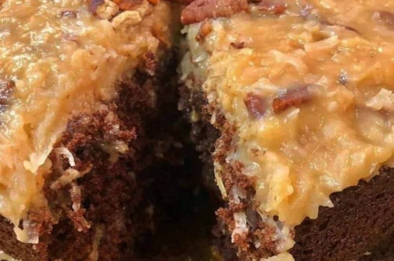 ultimate german chocolate layer cake with coconut pecan frosting recipe