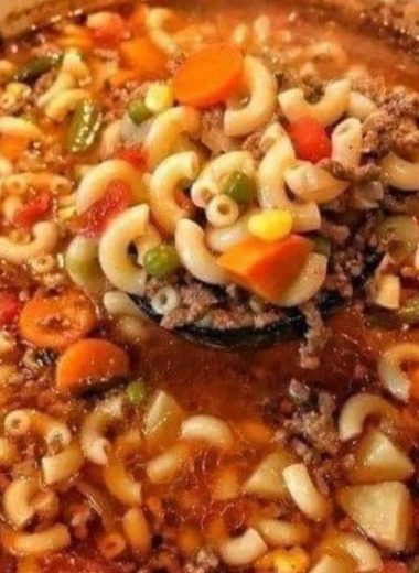 ultimate hearty hamburger soup recipe comfort in a bowl