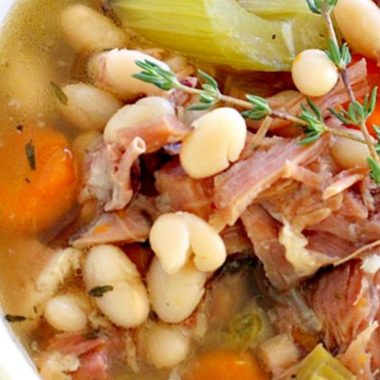ultimate hearty navy bean soup with ham a comforting crockpot recipe