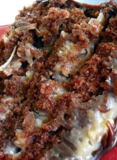 ultimate homemade german chocolate cake recipe with coconut pecan frosting