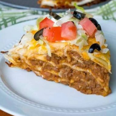 ultimate layered taco pie recipe easy cheesy and perfect for taco night