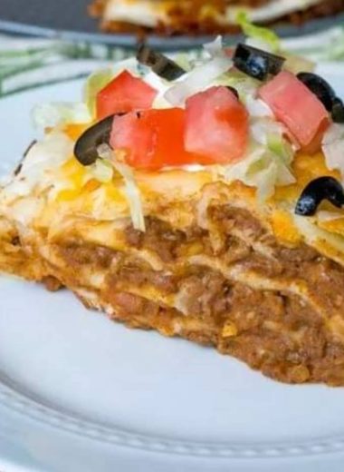 ultimate layered taco pie recipe easy cheesy and perfect for taco night