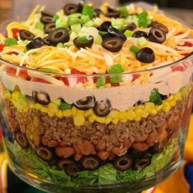 ultimate layered taco salad recipe easy flavorful and perfect for crowds