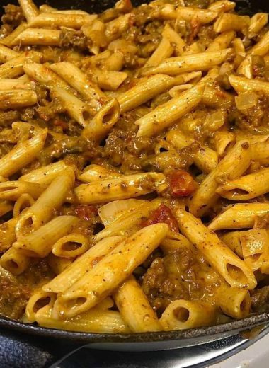 ultimate meaty cheesy chili mac with penne pasta a hearty comfort food recipe